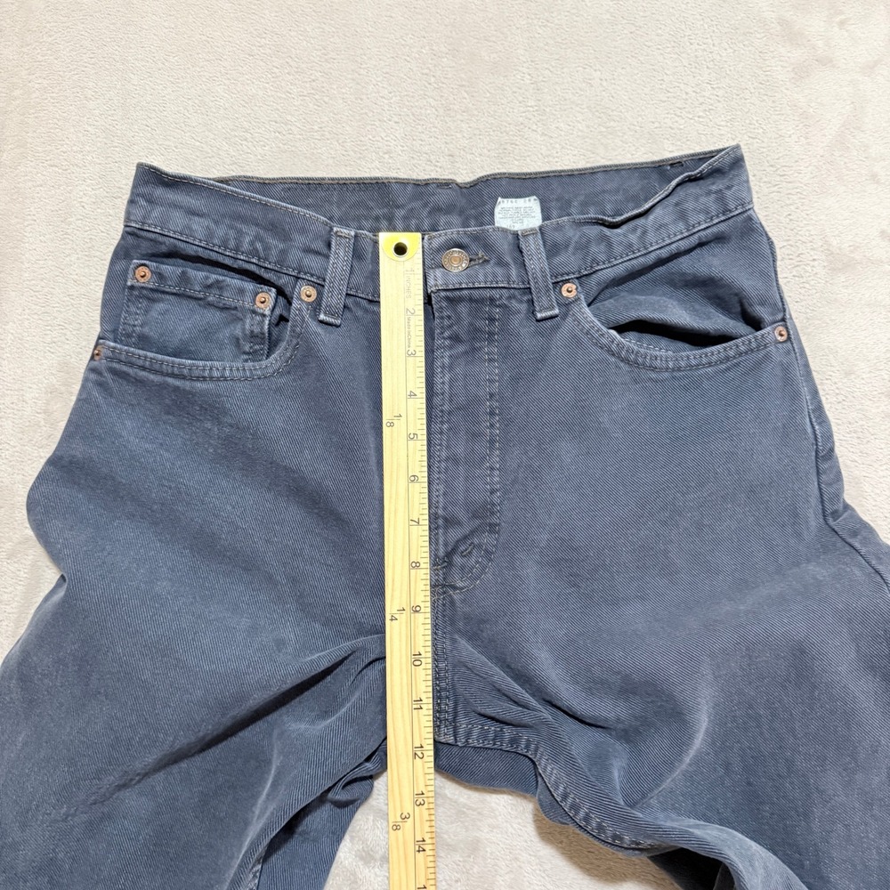 Vintage Levi's 550 Jeans Men 32x36 Blue Relaxed Fit Tapered Leg 90s USA Made Y2K - Picture 12 of 16